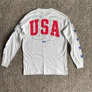 PINK Victoria’s Secret USA Gemstone Long Sleeve Shirt - Size XS